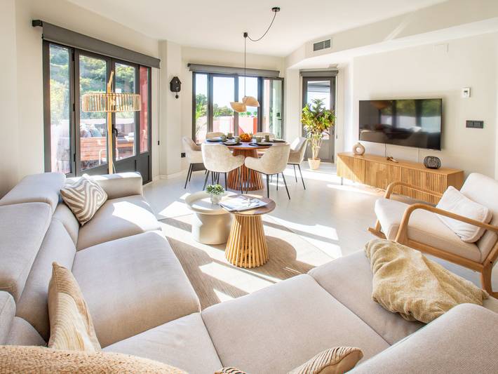 Ferienhaus für 8 Personen, mit Ausblick und Terrasse sowie Garten in La Herradura - 2