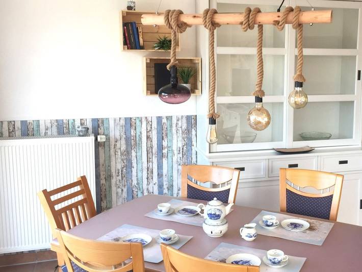 Ferienwohnung für 5 Personen, mit Seeblick und Terrasse sowie Balkon/Terrasse in Weener - 4