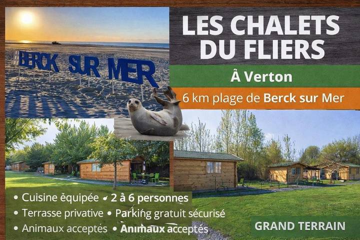 Location de vacances pour 6 personnes, avec vue et jardin à Verton