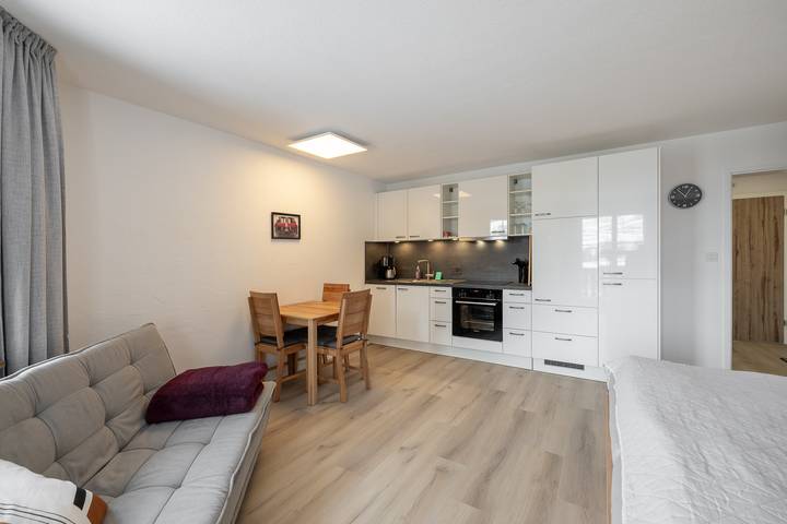 Ganzes Studio, Valbernard Studio 4201: Renoviertes und stilvoll eingerichtetes Studio für erholsame Ferien in Vulpera, Tarasp