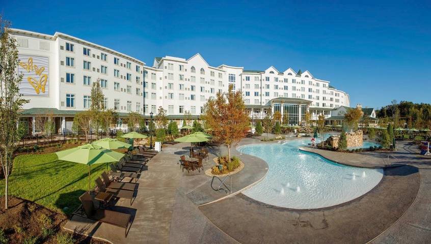 Resort voor 4 personen, with zwembad and whirlpool as well as tuin - 1