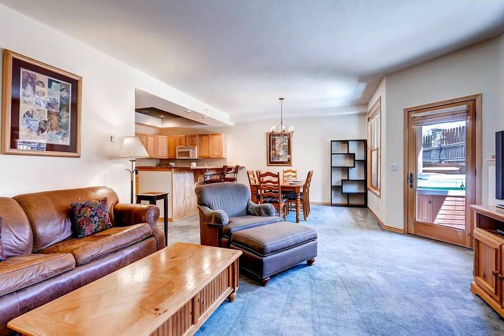 Ganze Wohnung, Direkt an der Main Street Breckenridge - zu Fuß zum Berg / zu Fuß in die Stadt in Arapaho and Roosevelt National Forests