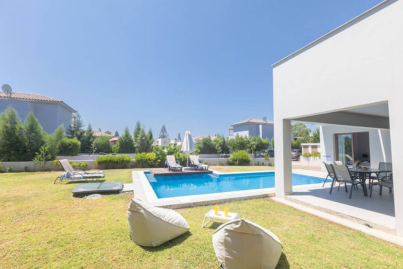 Villa für 6 Personen mit Pool in Ayia Napa, Südzypern