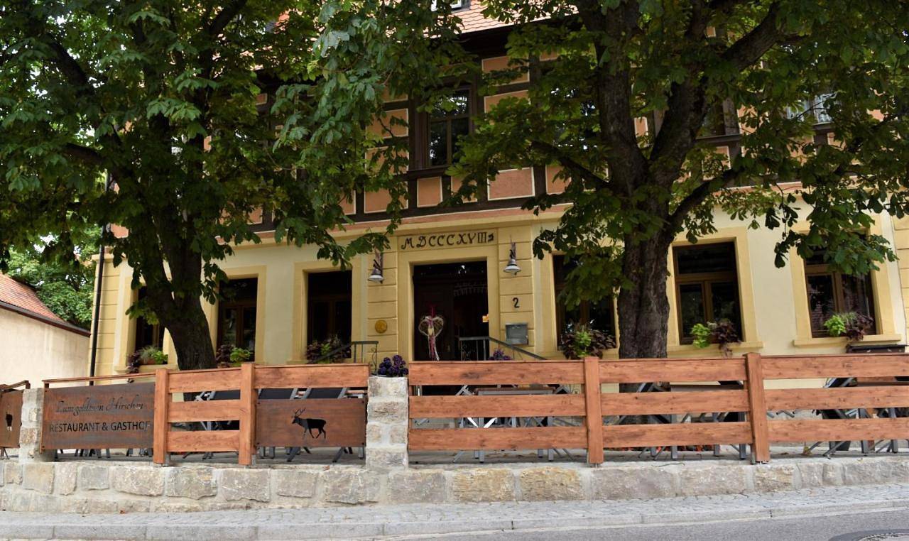 Gasthof Pension Zum goldenen Hirschen in Burgbernheim, Romantische Straße