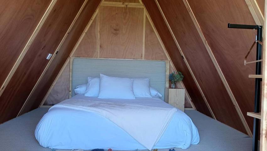 Camping für 4 Personen, mit Ausblick und Terrasse sowie Garten in Galicien - 3