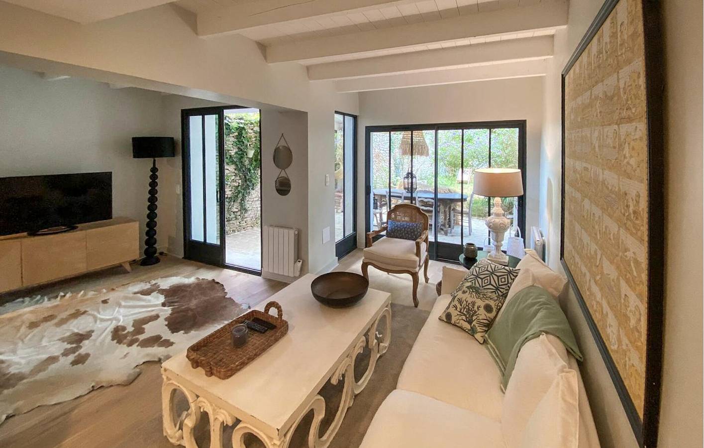 Encantador apartamento de 100 m² con jardín, wifi y a 700 m de la playa in La Couarde-sur-Mer, Isla de Ré