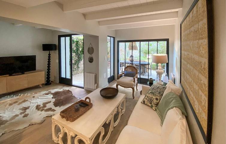 Charmant appartement de 100 m² avec jardin, Wi-Fi et situé à 700 m de la plage in La Couarde-sur-Mer, Île de Ré
