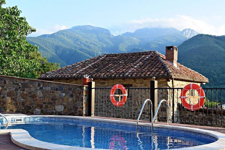 Maison d’hôte pour 3 personnes, avec terrasse ainsi que piscine et vue, adapté aux familles dans Cantabrie - 4