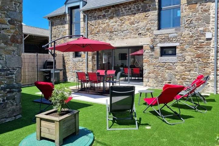 Maison de vacances pour 6 personnes, avec jardin