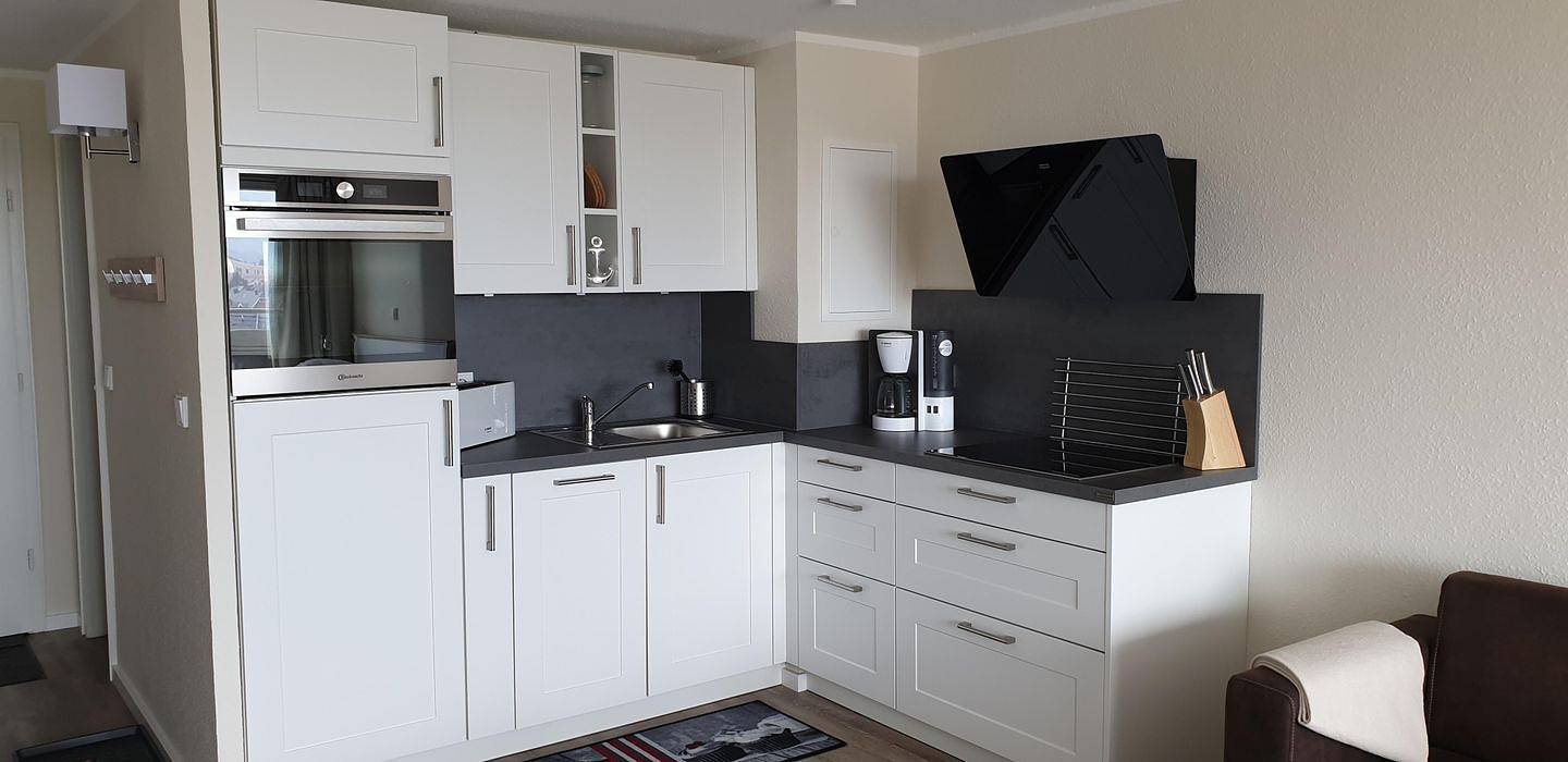 Ganze Wohnung, Modernes 1 Zimmer App. über den Dächern von Westerland in Westerland, Sylt (Gemeinde)