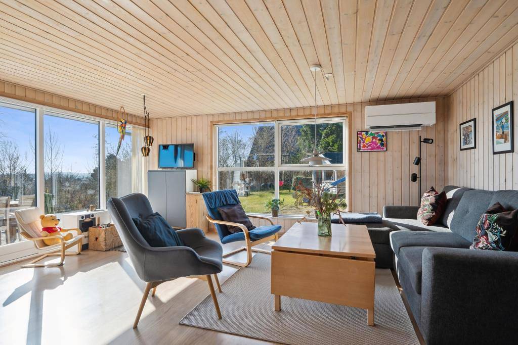 Familienfreundliches Ferienhaus bei Ebeltoft und Mols Bjerge – nah am Strand, der Natur und vielen Ausflugszielen in Egsmark Strand, Süddjursland
