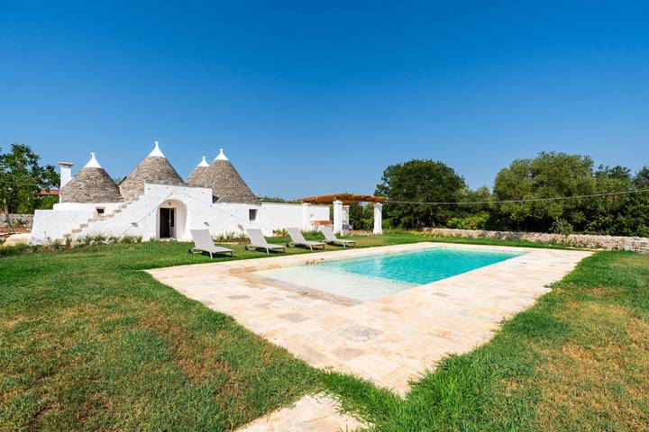 Trullo für 4 Personen, mit Pool in Italien - 2
