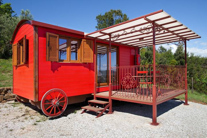 Maison de campagne pour 3 personnes, avec jardin à Suvereto