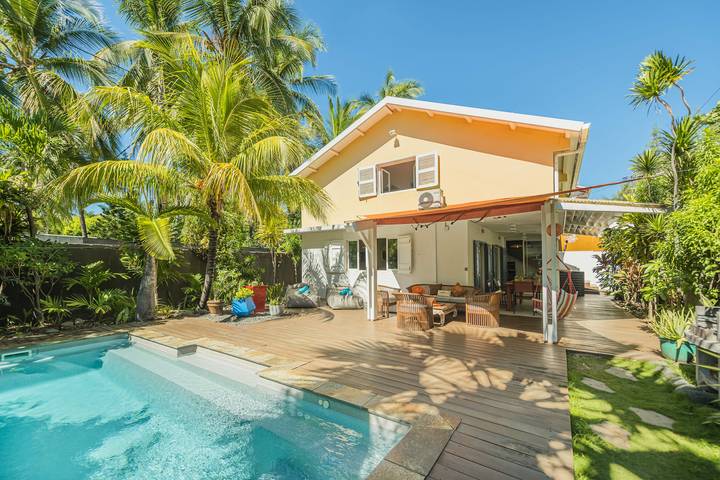 Villa für 8 Personen mit Garten in La Saline les Bains, Saint-Paul