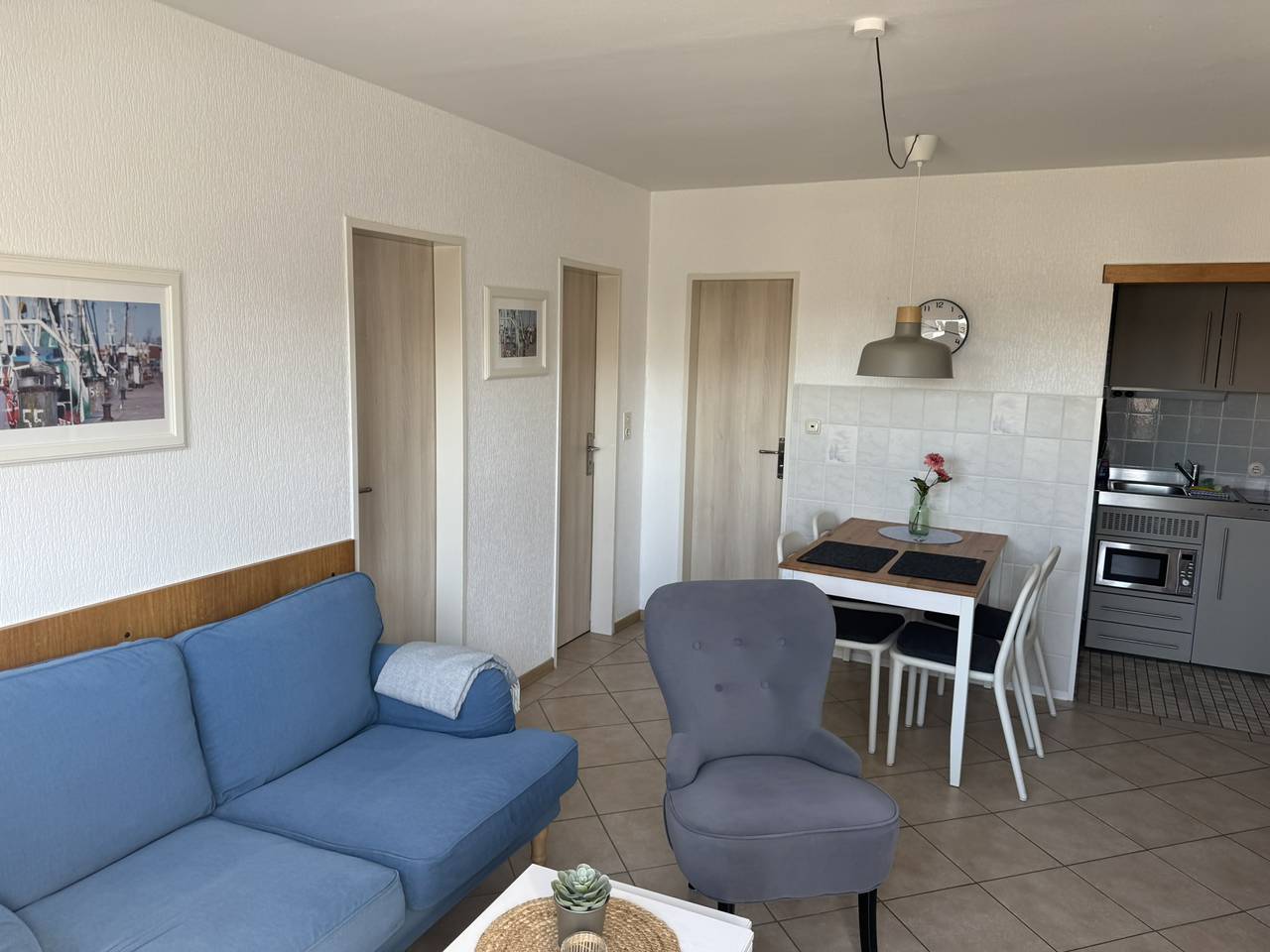 Ganze Ferienwohnung, Haus Nordlicht I - 3-Raum-App. 210/5 - Für alle die Meer wollen in Büsum, Nordseeküste