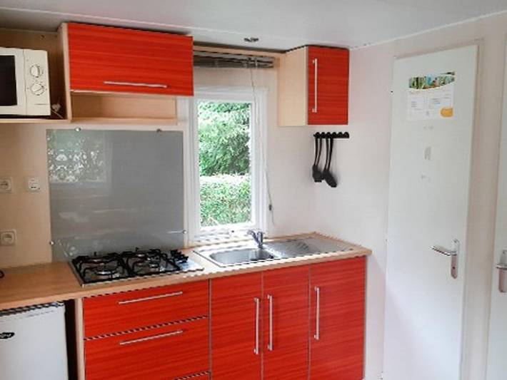 Camping Loyada - Mobilhome 2 personnes - Classic | 1 Ch. | 2 Pers. | Terrasse surélevée in Talmont-Saint-Hilaire, Vendée