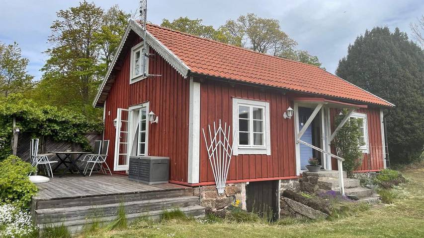 Ferienhaus für 7 Personen, mit Terrasse in Blekinge