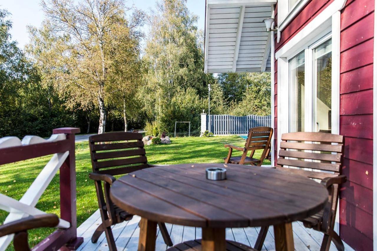 Mediniai nameliai Žibų 99 in Palanga, Litauen