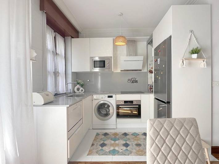 Apartamento para 3 personas, con terraza, Se admiten mascotas en Portugalete