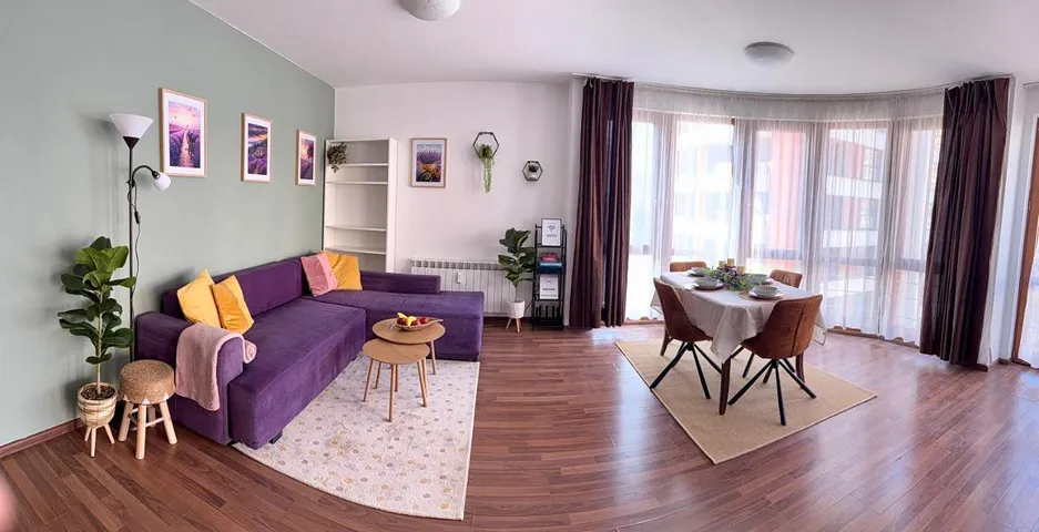 Ferienwohnung für 4 Personen, mit Balkon und Ausblick - 1