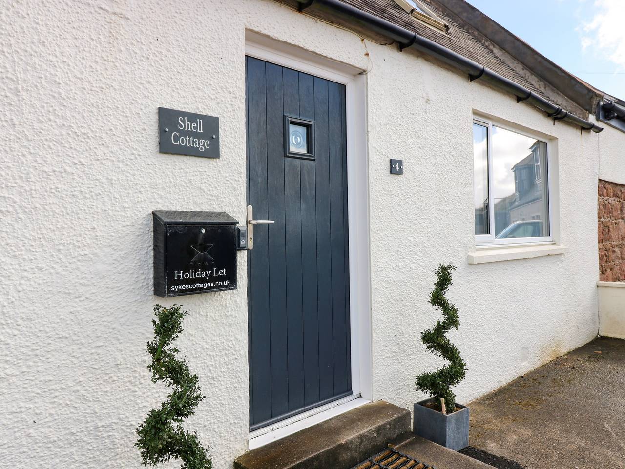 Shell Cottage in Cruden Bay, Aberdeenshire