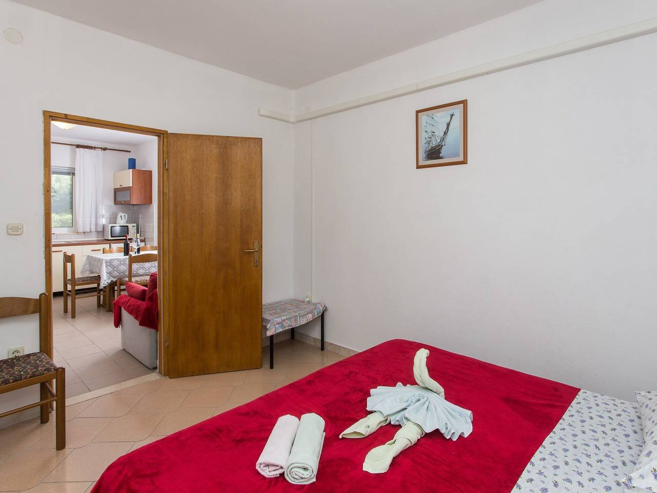 Ganze Wohnung, Apartments Villa Dingač-Borak - One Bedroom Apartment with Balcony and Sea View No. 2 in Potomje, Dubrovnik-Neretva