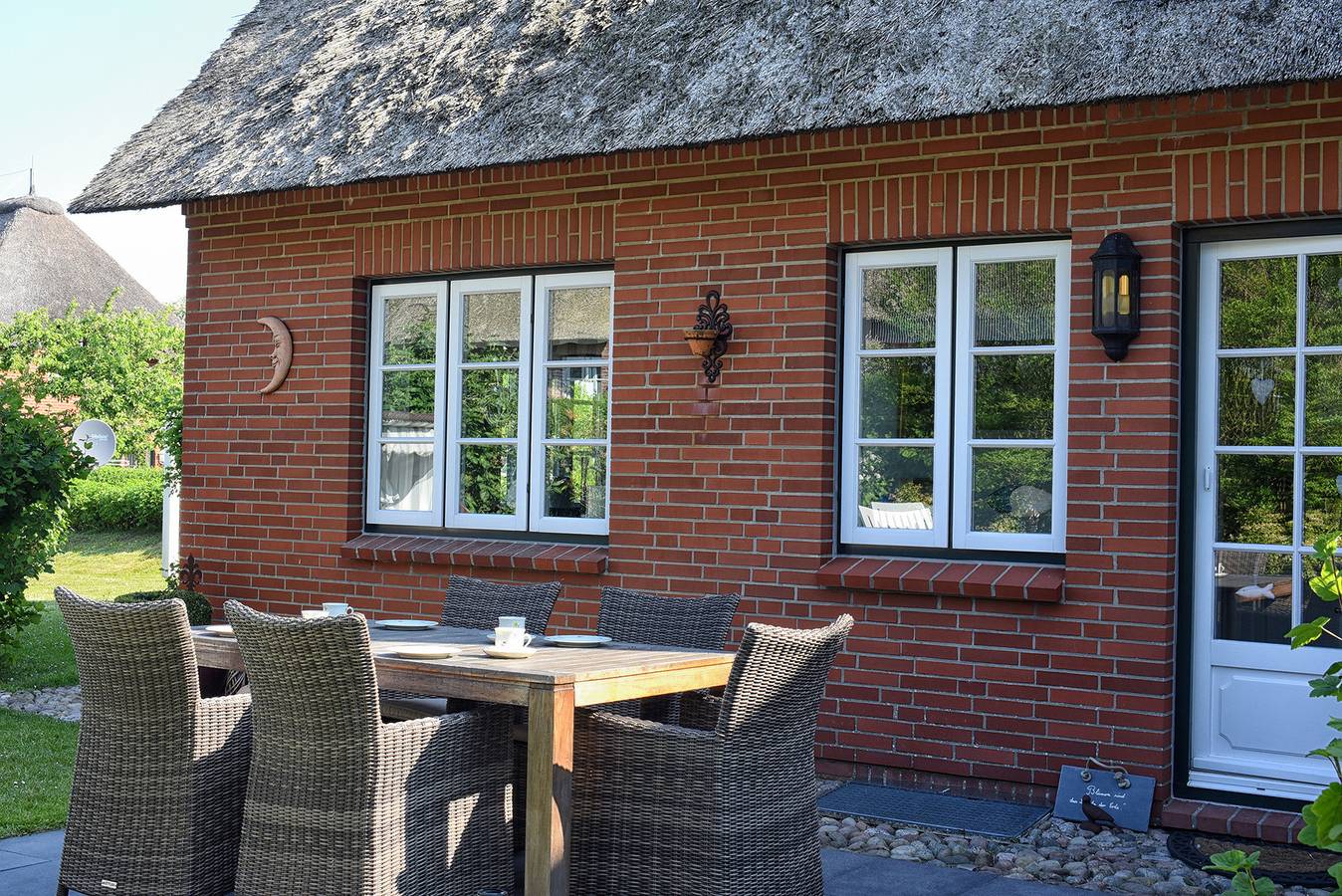 Reetgedecktes Urlaubsziel in Oevenum, Föhr