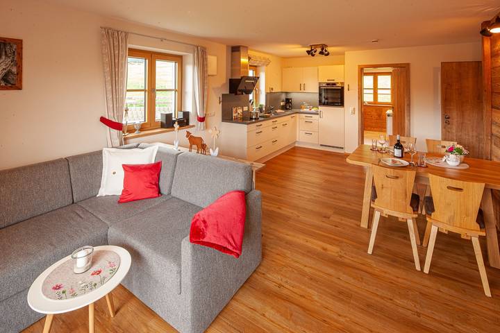 Ferienwohnung für 2 Personen, mit Balkon und Ausblick