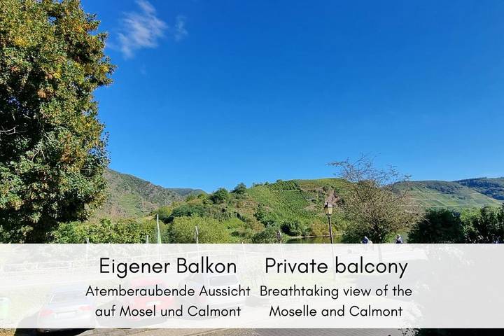 Ferienwohnung für 2 Personen, mit Balkon und Ausblick in Bremm - 3