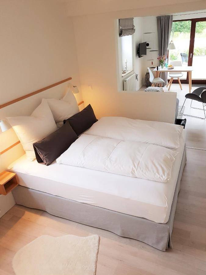 Ferienwohnung für 2 Personen, mit Terrasse und Garten sowie Ausblick in Dannewerk