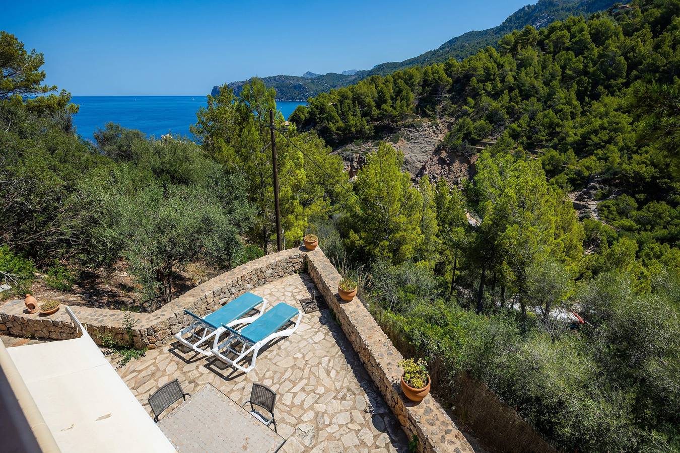 Holiday Home 'Casita En Cala Deia Junto Al Mar 1' with Sea View & Air Conditioning in Cala Deià, Deià