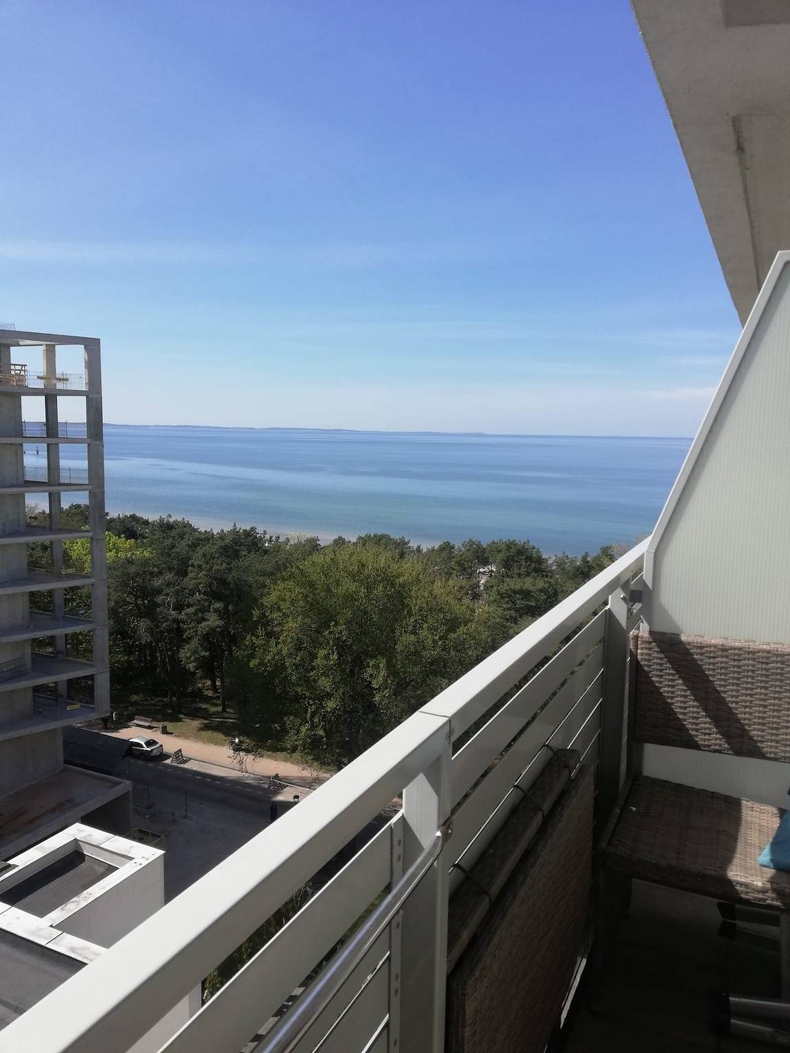 Ganze Ferienwohnung, Meerblick Appartement Hochbett Küche Boxspringbett  M+M in Międzyzdroje, Misdroy (Gemeinde)