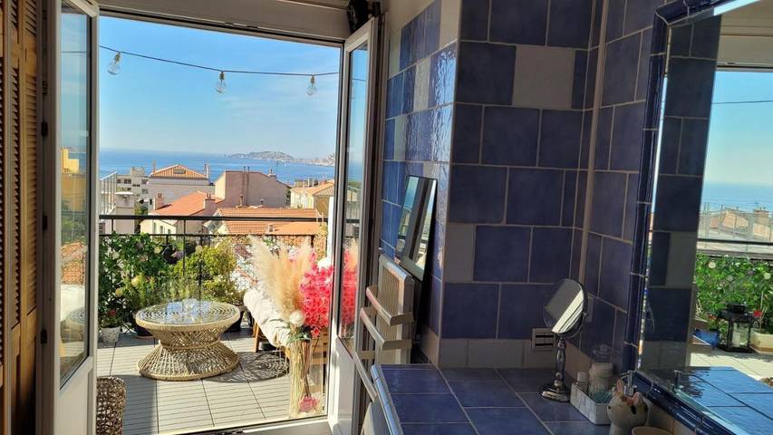 Gîte pour 2 personnes, avec vue et terrasse dans Port du Vallon des Auffes - 4