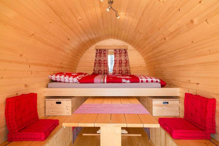 Camping pour 3 personnes, avec vue et piscine ainsi que jardin et sauna, animaux acceptés en Suisse - 2