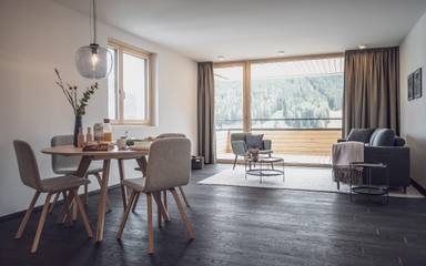 Ferienwohnung für 4 Personen, mit Balkon und Sauna in Davos