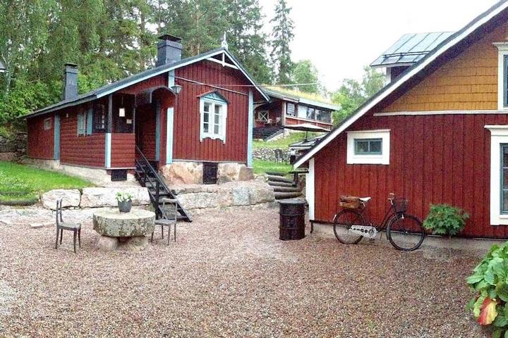 Chalet pour 2 personnes, avec Terrasse ainsi que Jardin et Vue