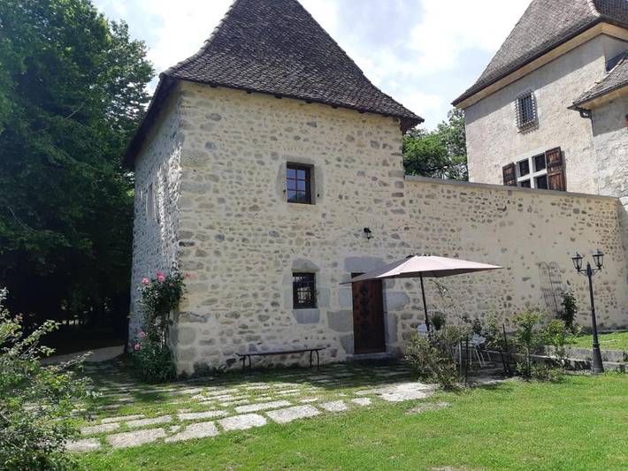 Location de vacances pour 3 personnes, avec terrasse et jardin à Saint-Paul-lès-Monestier