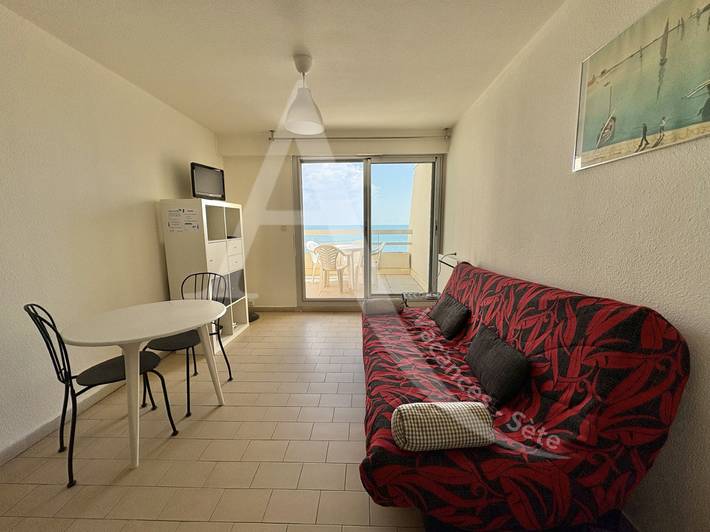 Studio pour 4 personnes, avec terrasse à Sète