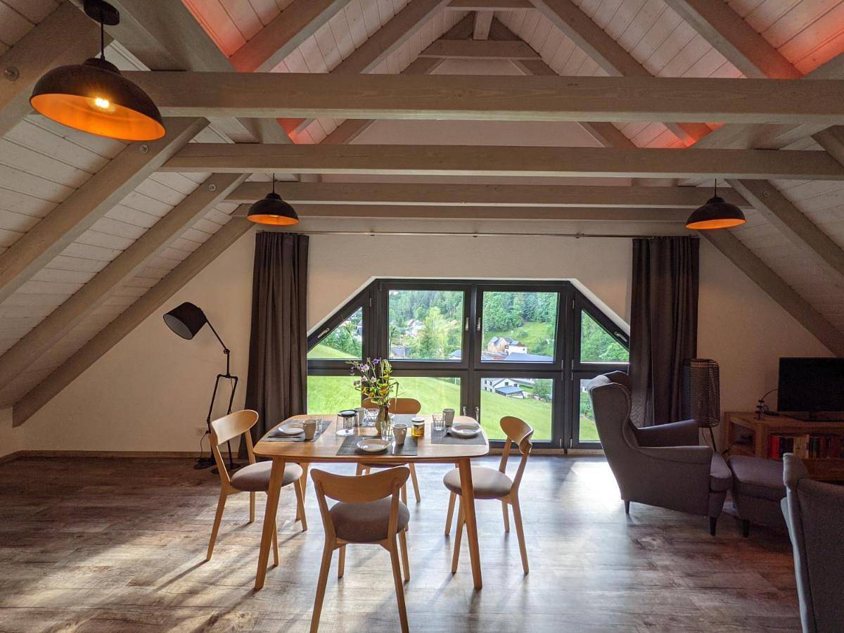 Ganze Wohnung, Ferienwohnung Mühl - Familienfreundlich, 2 Schlafzimmer, großes Grundstück, Erzgebirge in Pobershau, Marienberg