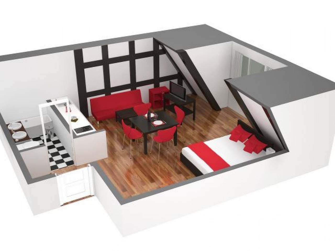 Ganze Wohnung, Ferienwohnung für 4 Personen in Luzern, Vierwaldstättersee