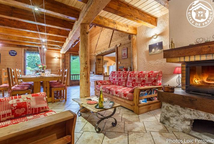 Chalet pour 10 personnes, avec jardin et terrasse ainsi que sauna et jacuzzi à Hauteluce - 2