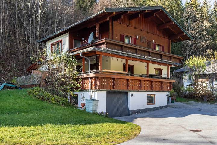 Ferienwohnung für 4 Personen, mit Balkon und Garten in Kössen