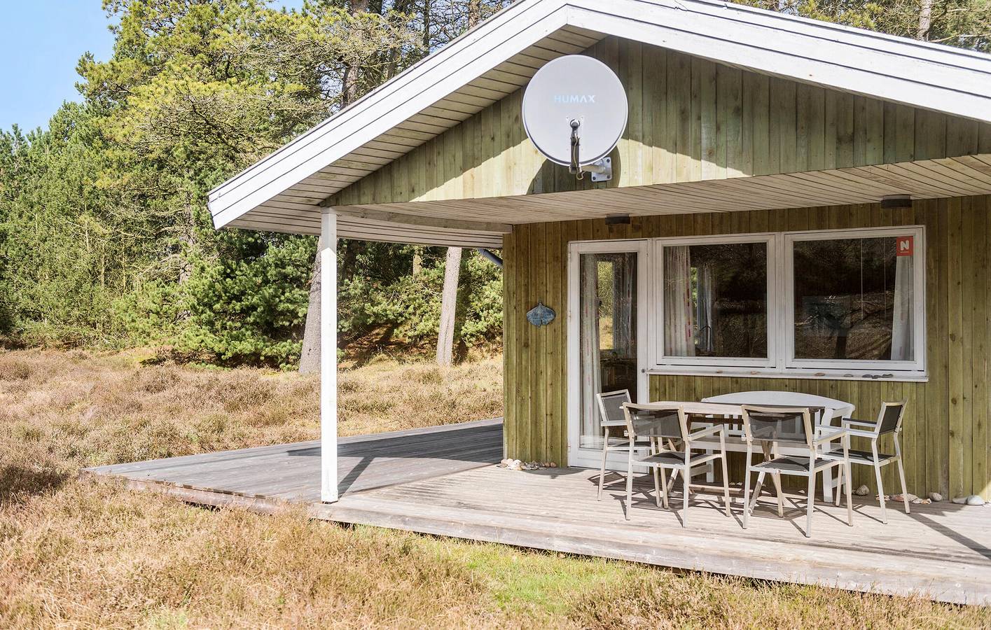 Feriehus for 6 personer med have in Sønderstrand, Tagholm