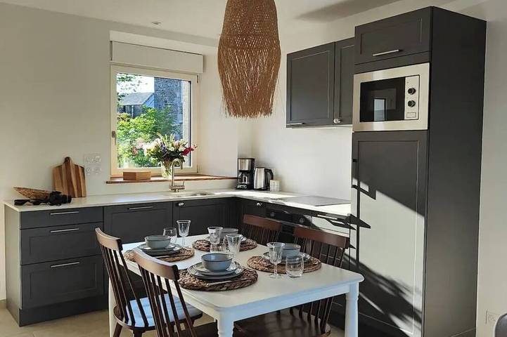 Location de vacances pour 4 personnes, avec terrasse à Saint-Aubin-de-Terregatte