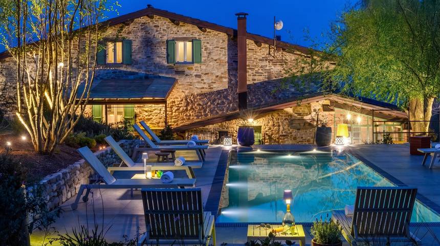 Villa per 8 persone, con Giardino in Montefeltro