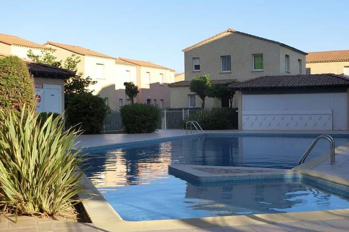 Ferienhaus für 6 Personen, mit Garten und Terrasse sowie Pool in Valras-Plage