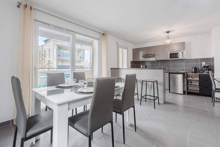 Apartamento entero, Apartamento de vacaciones para 5 personas con terraza in Balma, Toulouse region