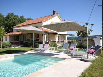 Maison de vacances pour 6 personnes, avec jardin dans le Lot