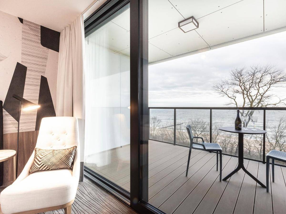 Geheel appartement, Studio with Sea View in Kołobrzeg, Baltic Sea Pomerania