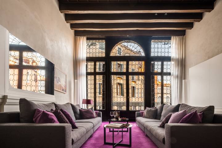 Ferienwohnung mit Meerblick für 4 Personen, mit Balkon in Venedig